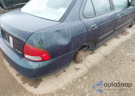 2003 Nissan Sentra Gxe from USA, damaged, VIN 3N1CB51D43L815897